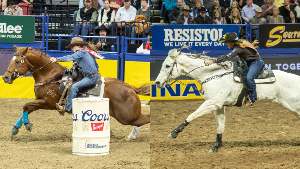 Brittany's Back, Beisel's Bad and Barrels Are Down NFR Round 6 Barrel