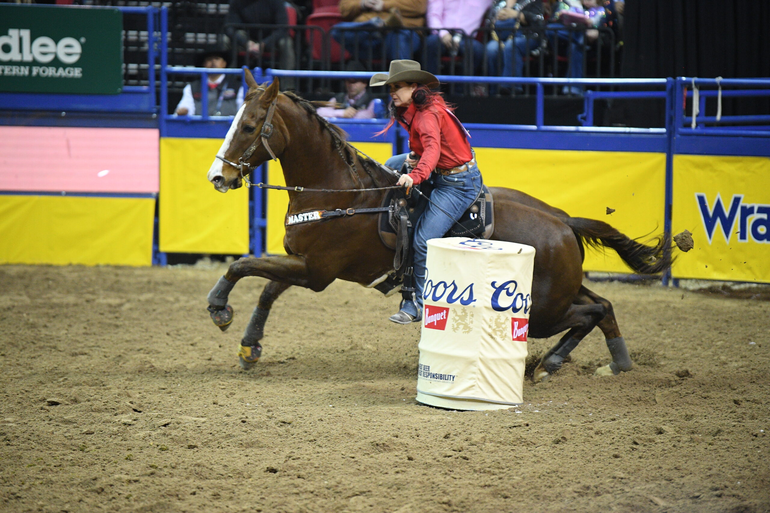 Barrel Racer Leslie Smalygo Gets First NFR Round Win