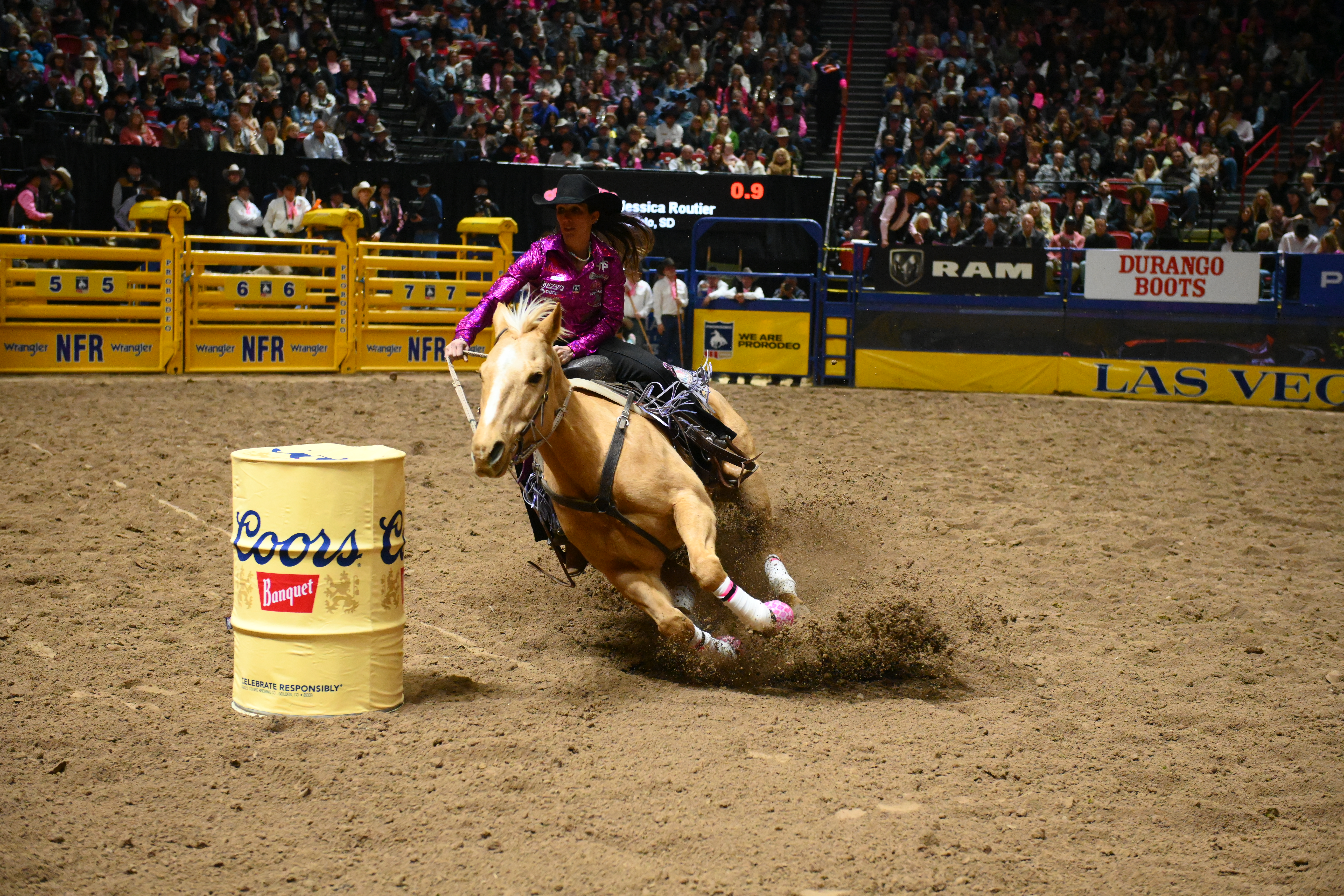 Jessica Routier and Missy NFR